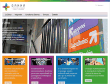 Tablet Screenshot of gammaweb.com.ar